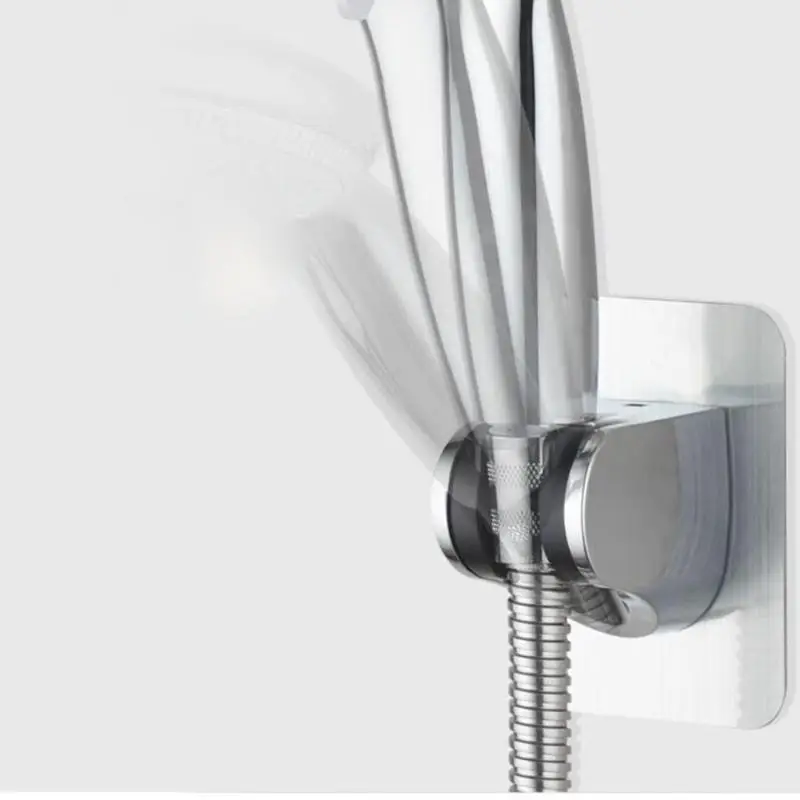 Adjustable Waterproof Shower Head Holder Rack Bracket Adhesive Stick