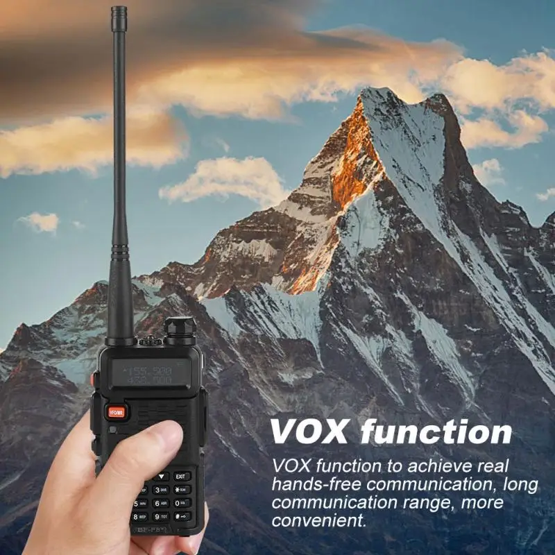 Портативная рация UHF VHF двухдиапазонный открытый дальний приемопередатчик 100 240 В