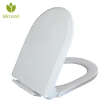 U Тип Замена слоу-сиденье для унитаза с крышкой комплект, состоящий из универсального бытовые Антибактериальные Quick Release туалет, сидения для унитаза крышка пластина
