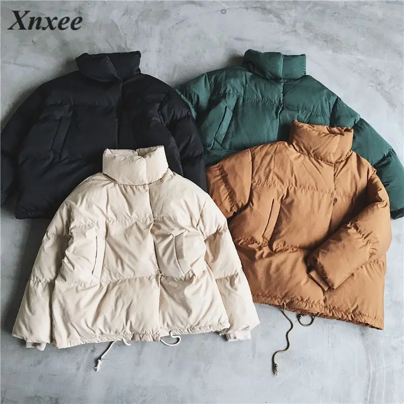 

2019 Autumn Winter Jacket Women Coat Fashion Female Stand Down Jacket Women Parkas Warm Casual Plus Size Clothing