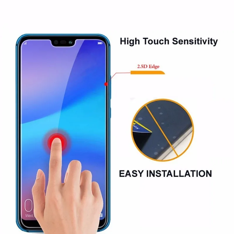 Закаленное стекло 9H для Huawei P20 Lite P20Pro Защита экрана P Smart Plus на P20lite защитное