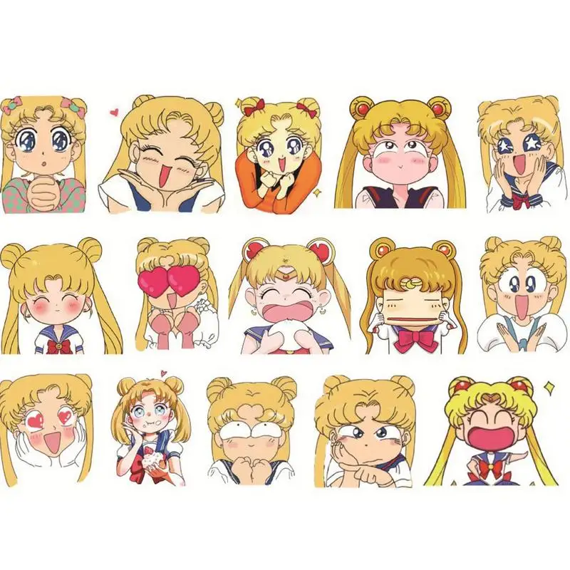 Hand Account Sticker Cartoon Pvc Funny Anime Animal Skateboard Laptop Sticker Pack Waterproof Stickers Toys For Children