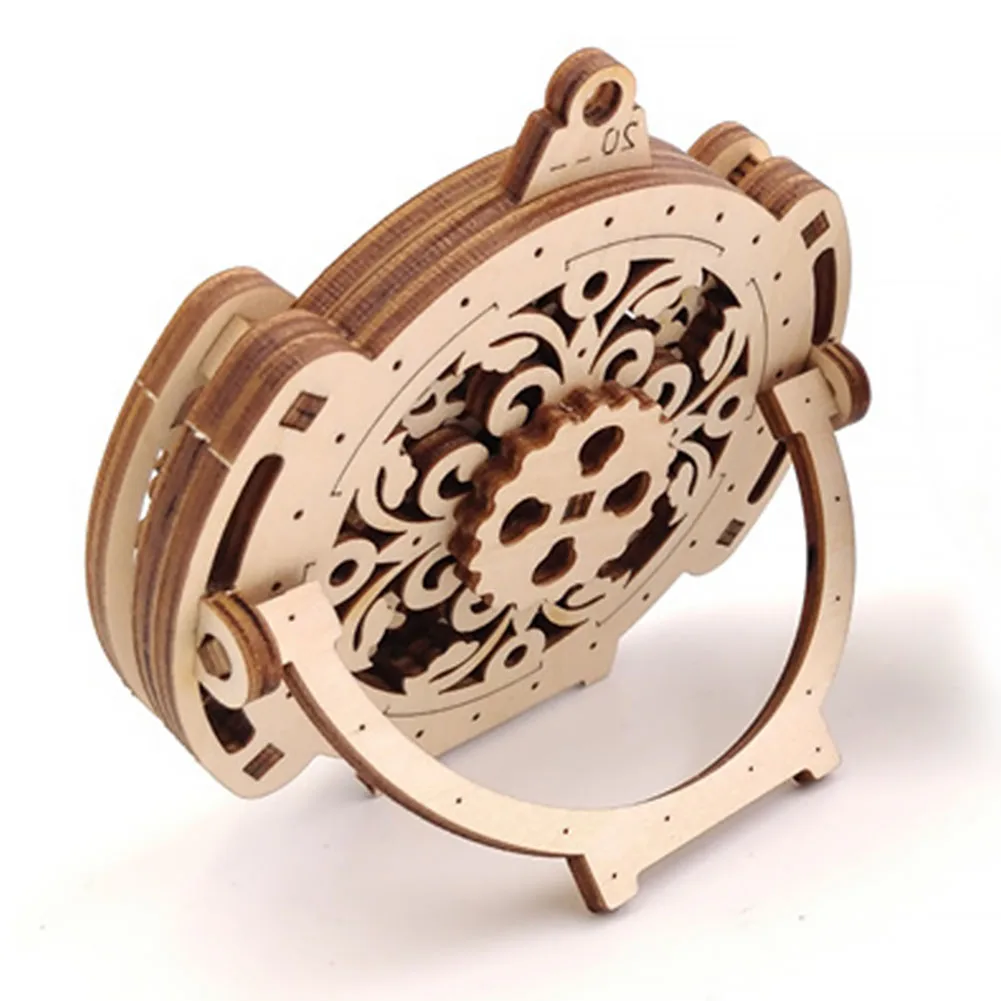 

Mechanical Transmission Perpetual Calendar Home Wall Children Adult 3D Hanging Wooden Model Decor Gift Stand Toy DIY 2019-2046