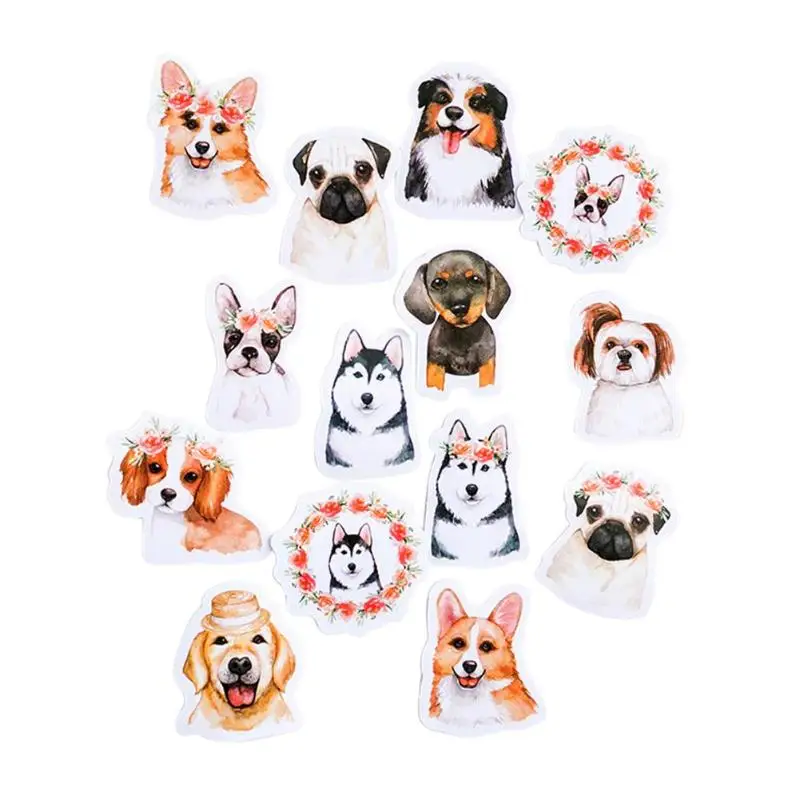 

46pcs/set Animal Dogs Sticker Decoration DIY Diary Scrapbooking Stickers