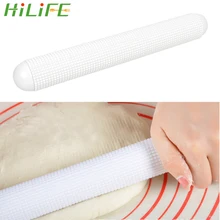 HILIFE инструменты для выпечки кондитерских изделий выхлоп Скалка 25 см/37 см антипригарная Кондитерская Скалка пищевая пластиковая для вареников инструмент для обертки