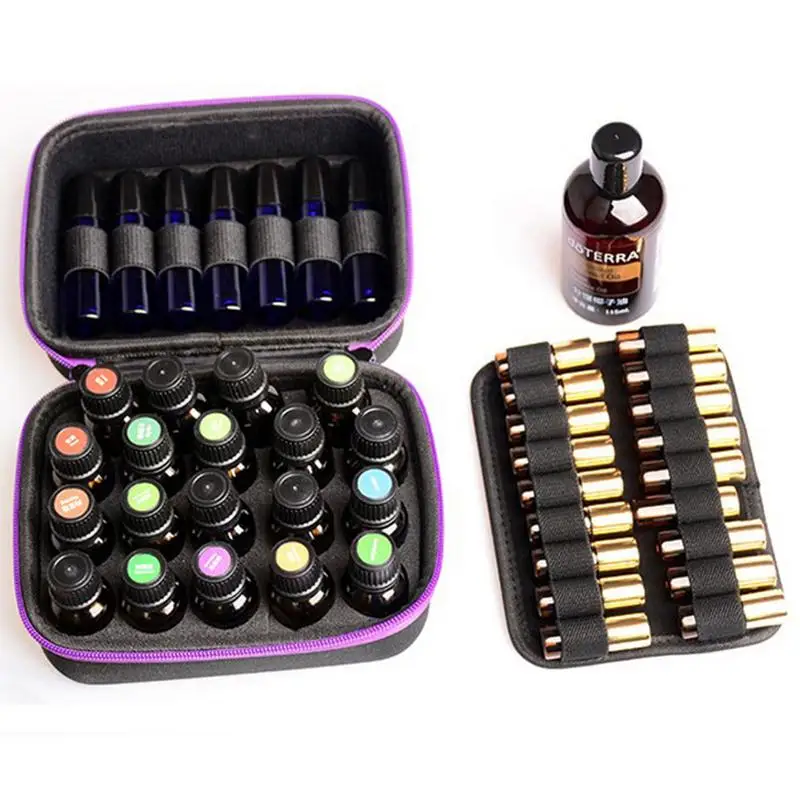 

essential oils storage case Travel Carrying Case 3ML 10ML 15ML Storage Containers Essential Oil Bottles Holder Organizer #SO