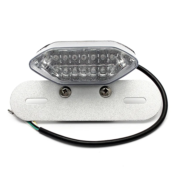 

Universal 12V 20LED Motorcycle Rear Brake Stop Lamp Tail License Plate Light Quad ATV Scooter