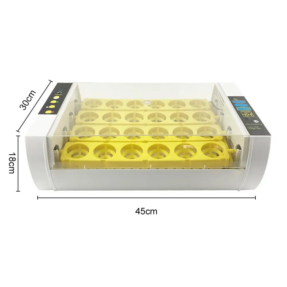 24 Eggs Birds Hatcher Chicken Egg Automatic Incubator Hatcher Hot Sale Automatic Egg Incubator Hatching Machine for Duck Parrot 24 Eggs Birds Hatcher Chicken Egg Automatic Incubator Hatcher Hot Sale Automatic Egg Incubator Hatching Machine for Duck Parrot