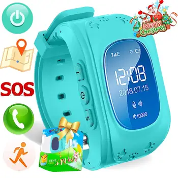 

GPS Kids Smart Watch SOS Tracker Android/IOS 2G/3G Network Phone Watch Bluetooth Anti-Lost Monitoring Children Boy Smart Watches