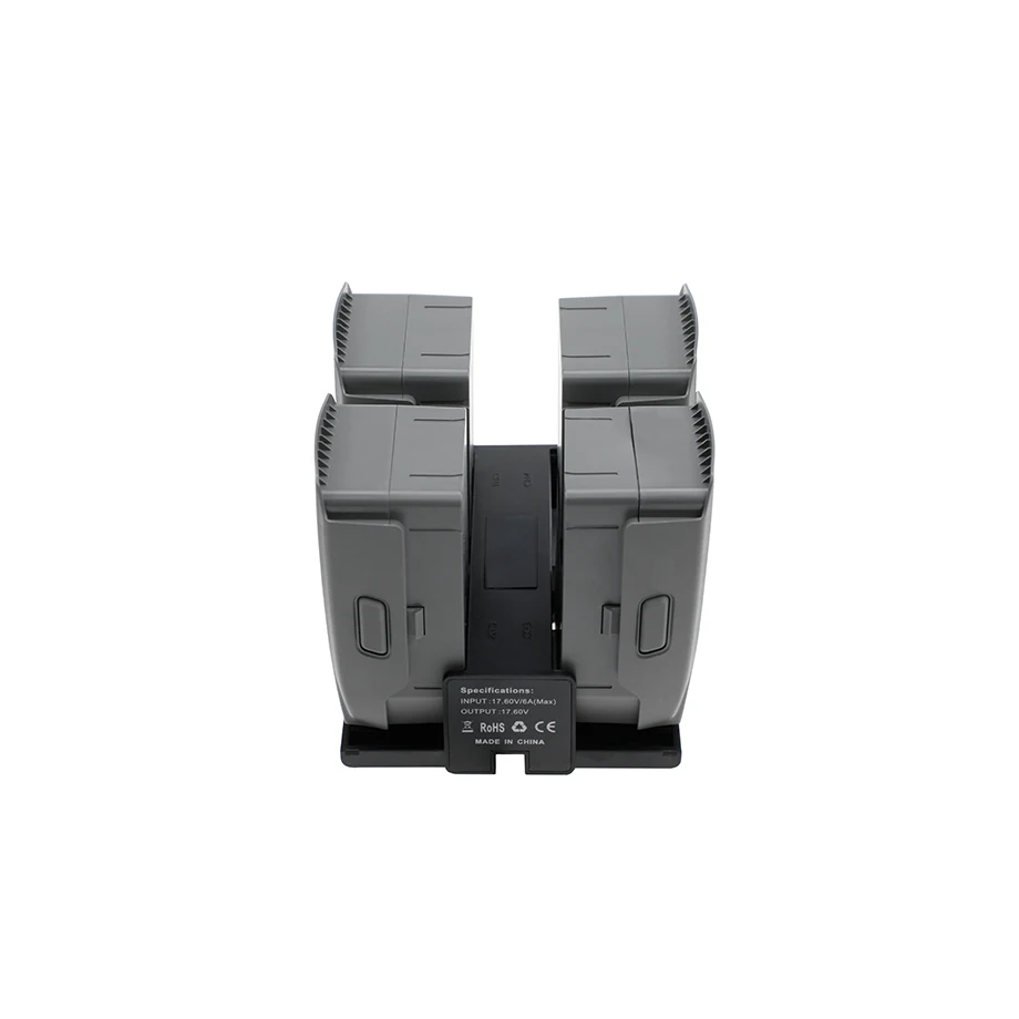 Billig FÜR DJI Mavic 2 Pro Zoom 4 in 1 Tragbare Drone Batterie Ladegerät Konverter Batterie Lade Hub Smart Ladegerät digit led bildschirm