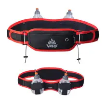 AONIJIE W937 работает поясная сумка Анти-кражи марафон пояс маленький мобильный телефон талии пилить спортивный пояс сумка с двумя 170 мл чайники