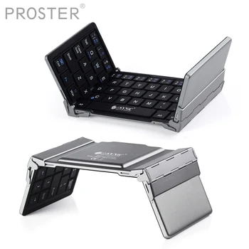 

PROSTER Italian English Foldable Bluetooth Wireless Keyboard Flexible Keypad For IOS Android Windows Tablet free shipment