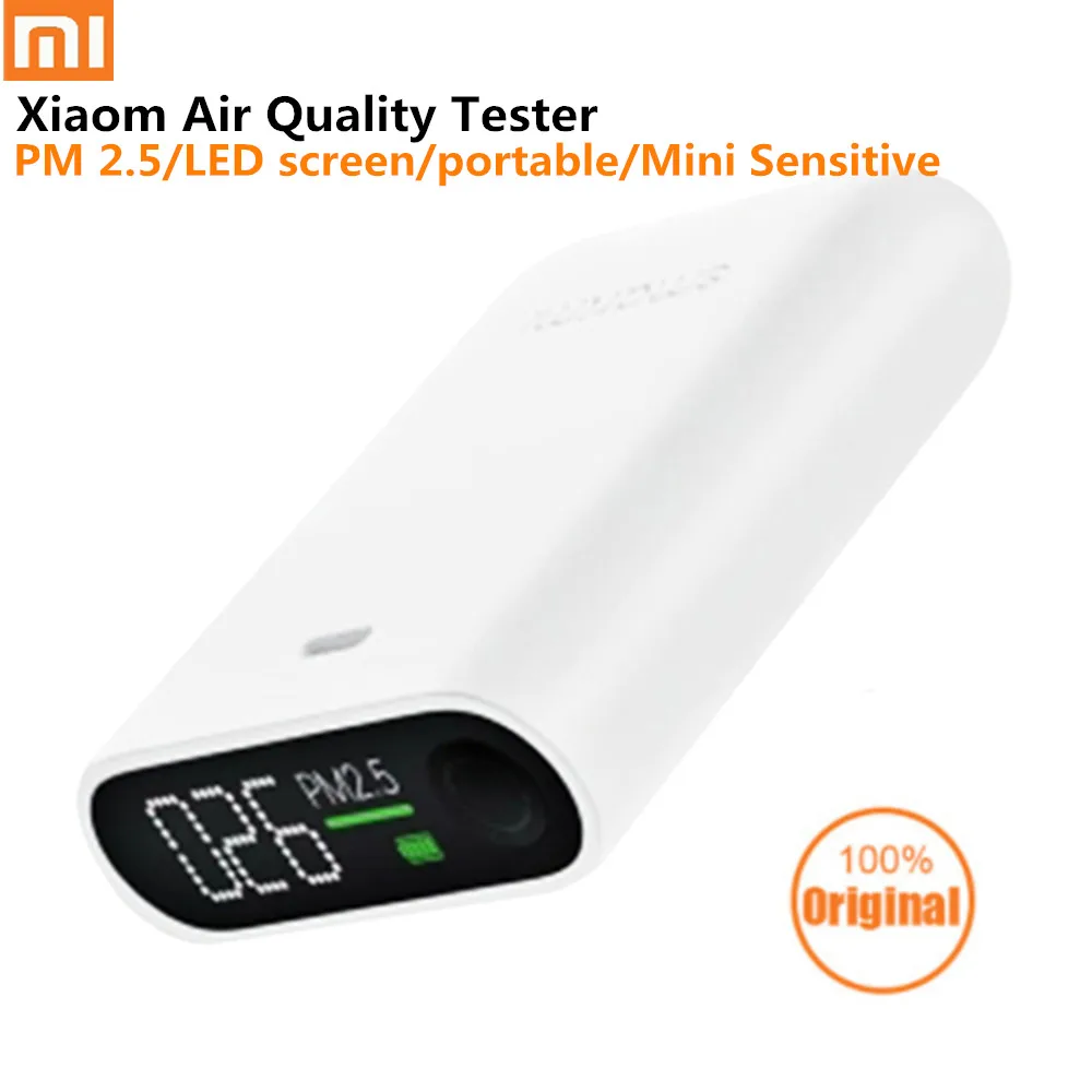 Оригинальный Xiaomi Smartmi PM2.5 Air портативный детектор мини-чувствительных тестер качества воздуха светодиодный экран PM 2,5 датчик для домашнего