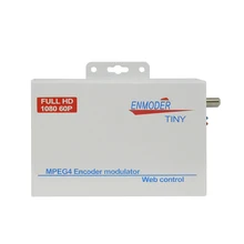  MPEG4/H.264 1080 60p DVB-T Encoder Modulator HD-MI compatible to DVB-T Modulator via Web NMS Management V302WT 