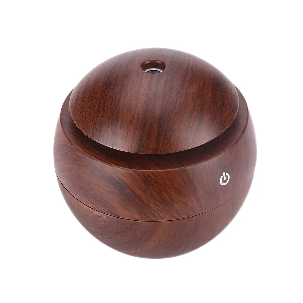 

USB Aroma Essential Oil Diffuser Ultrasonic Cool Mist Humidifier Air Purifier 7 Color Change LED Night light for Office Home