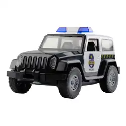 DIY электрическая дрель Собранный полицейский автомобиль дети разборка головоломка игрушечный конструктор полицейский автомобиль Детская