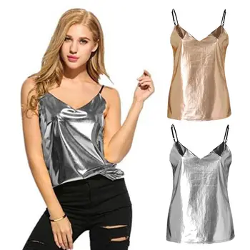 

Women Ladies Sexy Sleeveless Blouse Vest Party V-Neck Cool Top Clubwear Camis