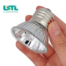 Lampe chauffante UVA 25/50/75W, ampoule chauffante pour Reptile, tortue, lézard, Reptile, animal de compagnie, oiseau, serpent