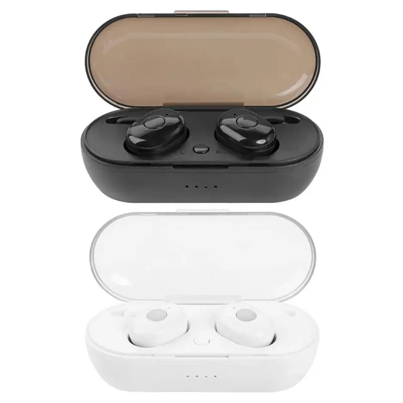 

TWS-1350 Bluetooth 5.0 Wireless Earphones Waterproof Stereo Headphones Sports Earbuds with Mic Charging Box