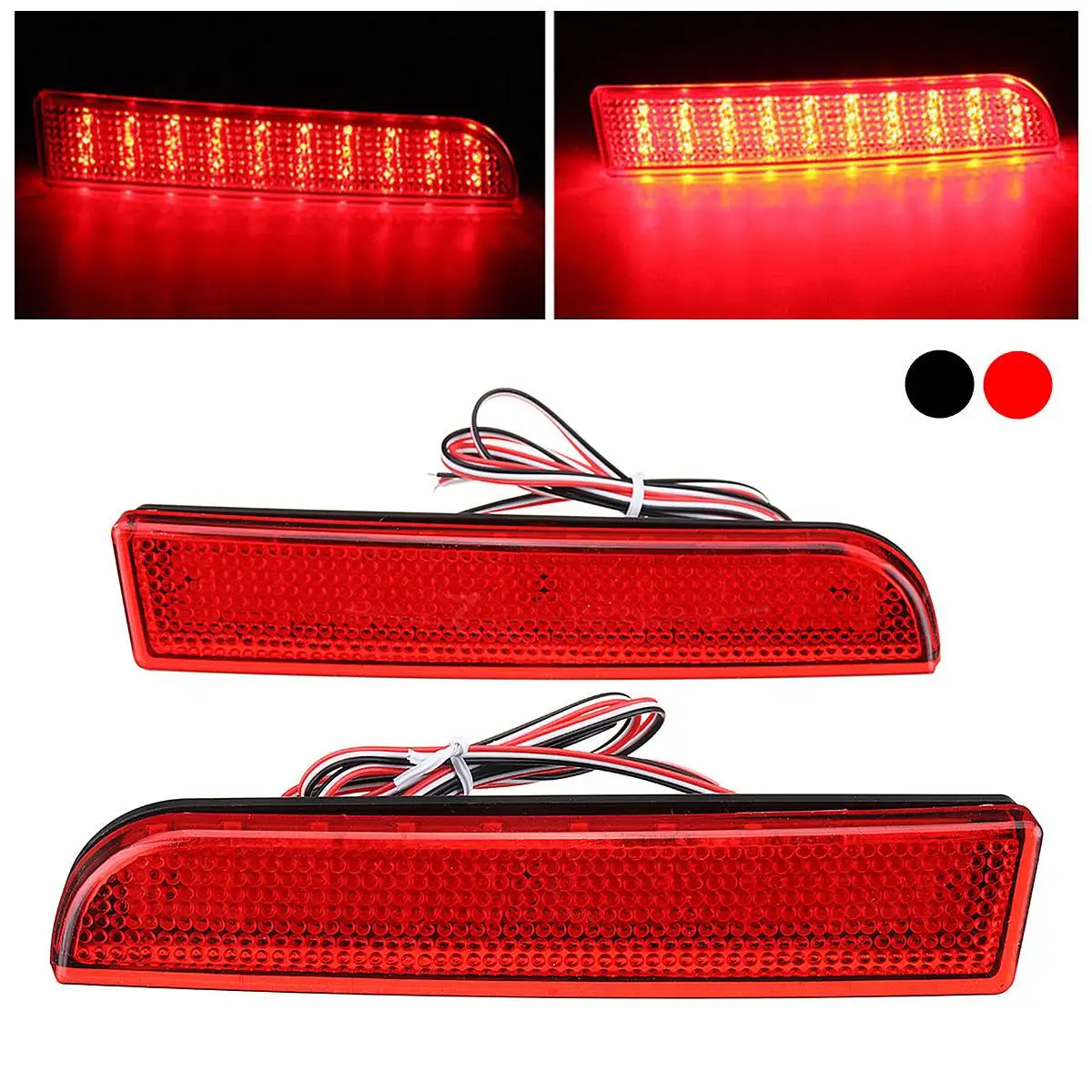 2 шт. светодиодные ламсветильник для Mitsubishi Lancer EVO EX 08-15 DC 12 В 18x3 3x3 5 см | Автомобили и