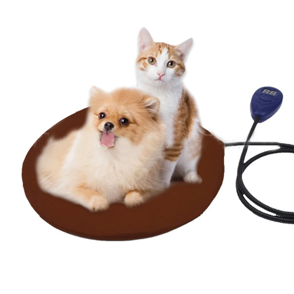 

Dog Pad Heating Bed for Dogs Blanket House for Cat Small Medium Pet Winter Bed Mat Soft Warm Cats Pad Heated Mat for Pets