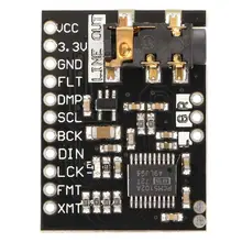 Светодиодный модуль удобная установка PCM5102A цифровой аудио вход декодер DAC доска 24bit плеер модуль для Raspberry Pi потолок