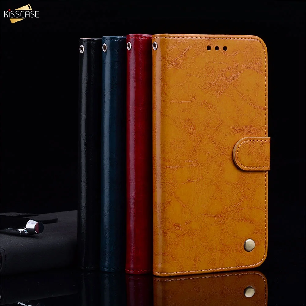 

KISSCASE Case For Xiaomi Redmi Go Flip Leather Case Redmi Note 7 5 6 Pro 4X 4A 5A 6A 5 Plus 5X Mi 6 8 Pocophone F1 Walllet Cover