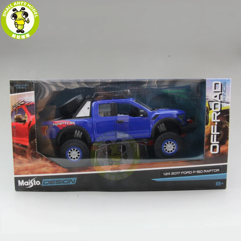 1/24 Maisto Ford F150 F 150 Raptor 2017 внедорожник грузовик пикап литой металл модель автомобиля