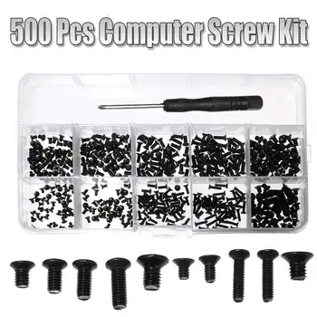 

500Pcs/Set Laptop Screws Set For Dell For Lenovo And For SAMSUNG Laptop Repair Tools Notebook Accessories Screwdriver