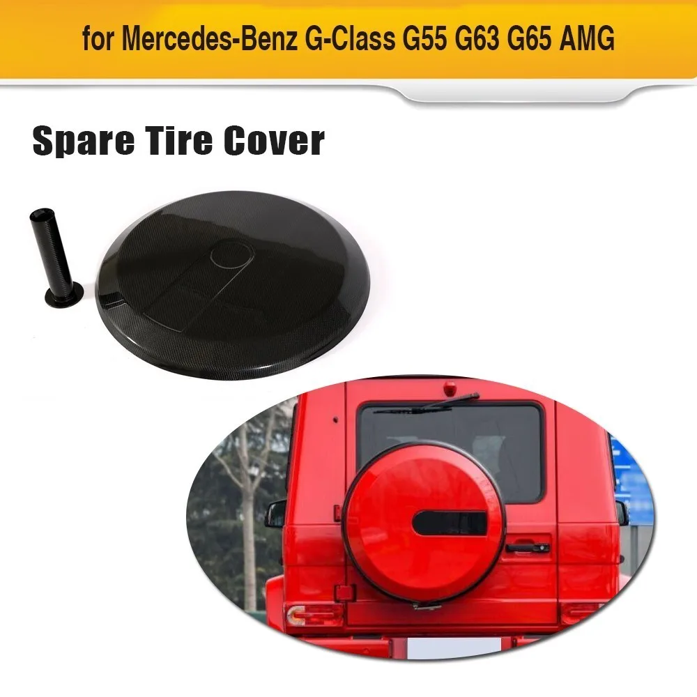 

Car Spare Tire Cover for Mercedes Benz G Class G500 W463 G55 G65 G63 BODY KIT 2008-2014 Carbon Fiber Rear Tire Cover