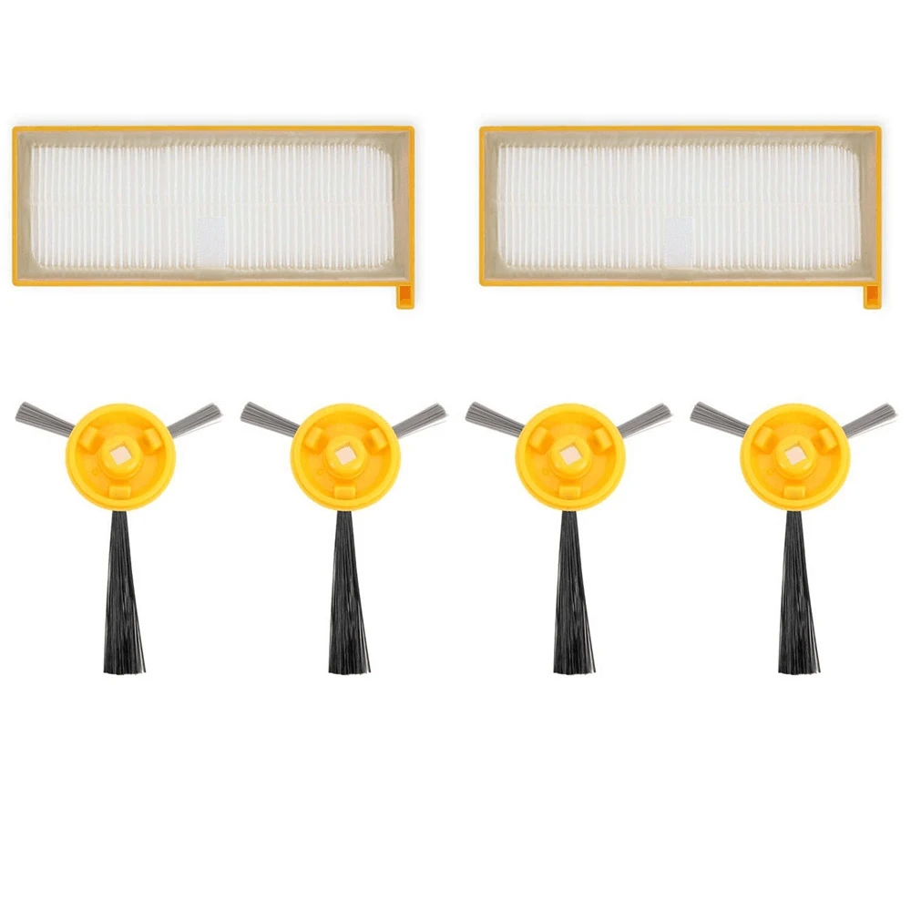 

Best Replacement Filter Side Brush For Shark Ion RV700 RV720 RV750 RV750C RV755 Robot Vacuum Cleaner Filters Parts Accessories