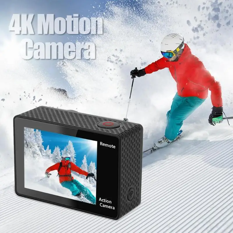 

Ultra HD 4K WiFi Waterproof Camera 1080P Cycling Climbing Underwater Normal Cameras Photo DVR Video Recorder Camcorder
