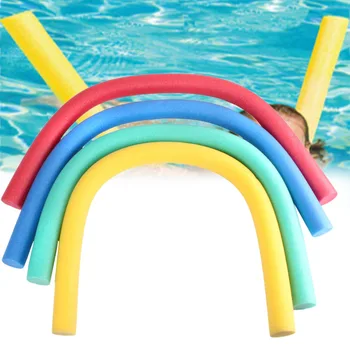 

Durable 6.5*150cm Water Float Swimming Foam Pool Noodle for Adult Child Water Float Aid Woggle Solid Core Flexible Row Ring New