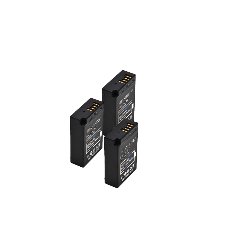 3 шт 1600 mAh LP-E17 LP E17 LPE17 Батарея для Canon EOS M3 8000D M5 750D M6 760D T6i T6s 800D поцелуй X8i Камера батареи