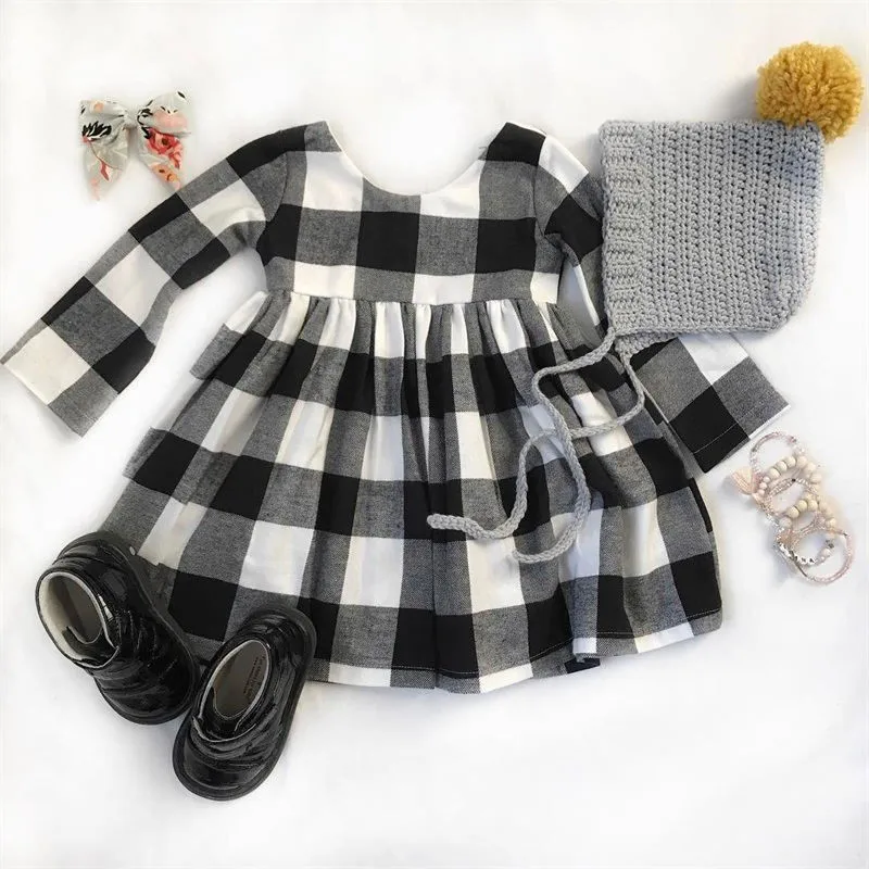 Baby Girls Dress Kids Casual Dress Brand Fancy Stripe Printed Mouse Denim Clothes Cotton Dresses for Baby Daily Wear-20