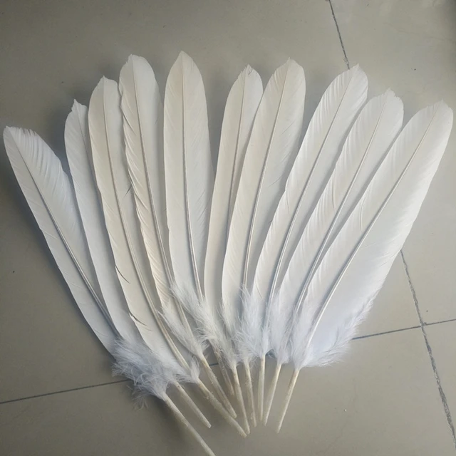 10Pcs/Lot Natural Eagle Feathers for Crafts 40-60cm/16-24 Big Black Feather  Decor Party Carnival accessories Plumes Decoration