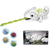 Happy Cow Funny Chameleon Color Changeable Smart Chameleon 2.4GHz Remote Control Chameleon Toys For Children Kids Toy 777-618
