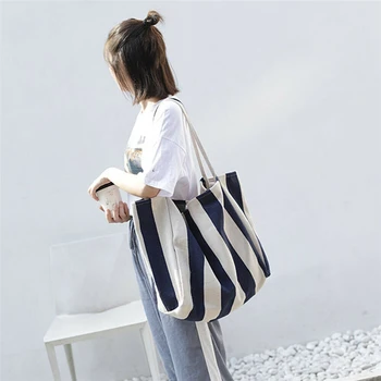 

New Fashion Women Striped Handbag Shoulder Bags Tote Purse Messenger Hobo Satchel Bag
