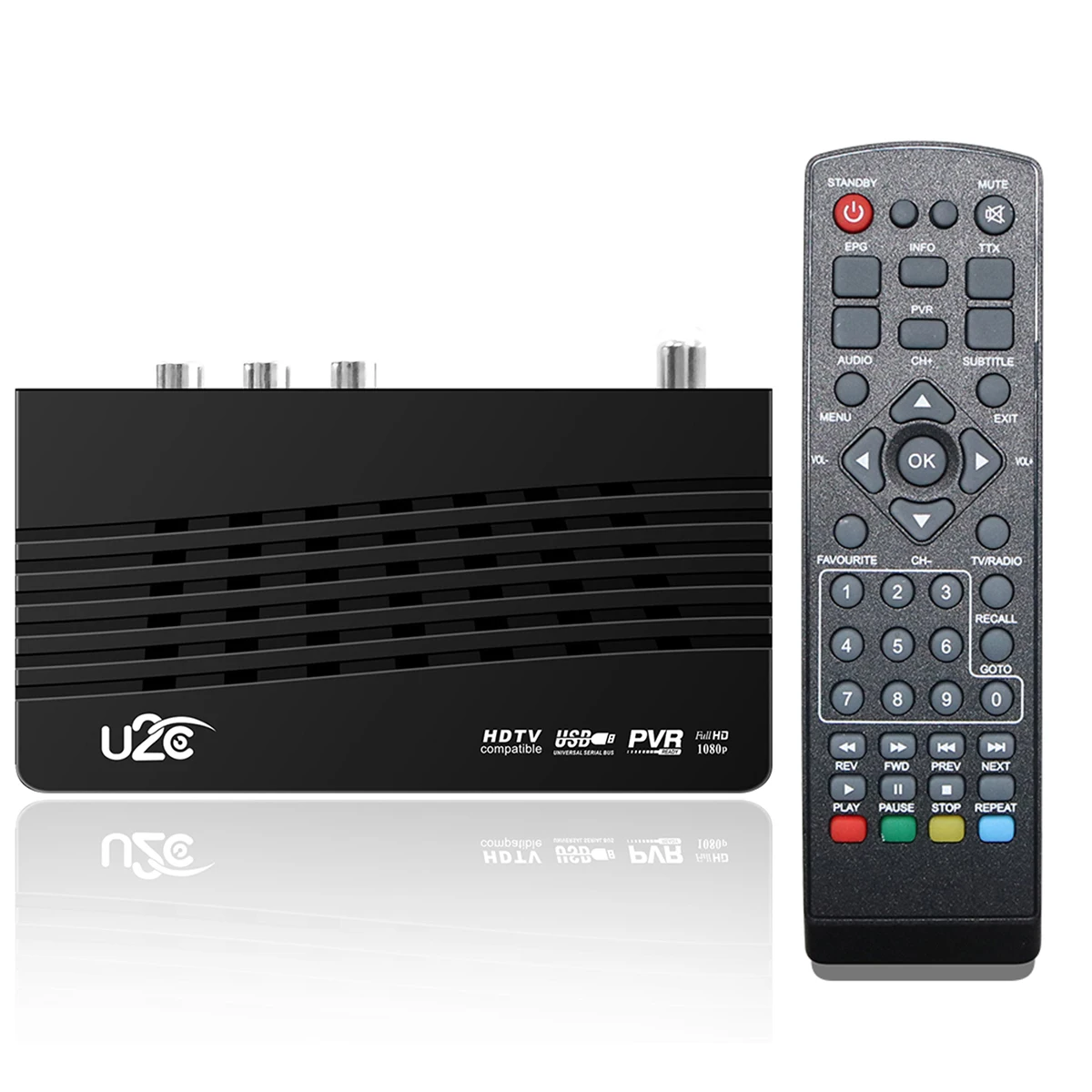 

SOONHUA DVB T2 TV Box USB2.0 Wifi LAN Media Player Receiver For MPEG H.264 EU Plug Full-HD 1080P Digital Smart TV Set-top Box