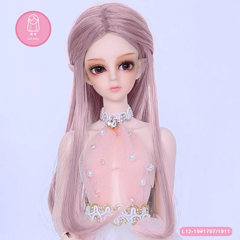 Парик для куклы BJD 1/6 bjd sd парик куклы высокая температура длинные прямые волосы для женщин аксессуары куклы