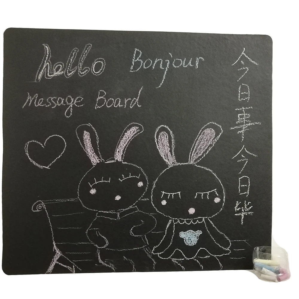 

Teaching Blackboard Wall Stickers Students Removable Wall Sticker Erasable Blackboard Wallstickers for Kids Room or Bar Menu