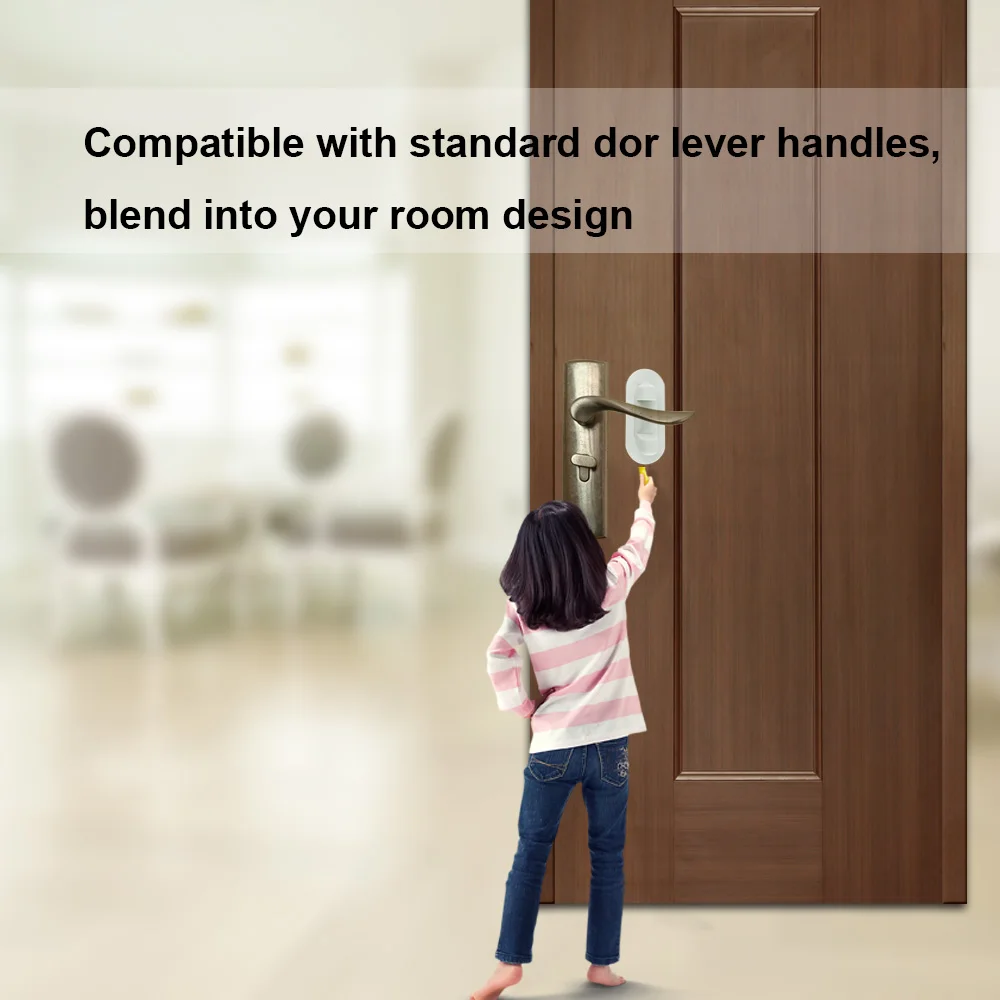 

Child Lock Baby Safety Baby Protection Cabinet Door Lock Kids Drawer Security Invisible Handles-Child Safety Door locks