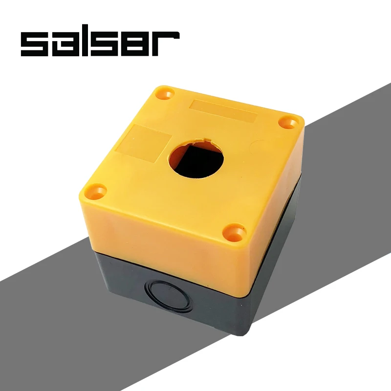 

BX1-22 Control Push Button Switch Box 22mm One hole Equipment Urgent suit for Control Emergency Stop Switch Protection (2PCS)