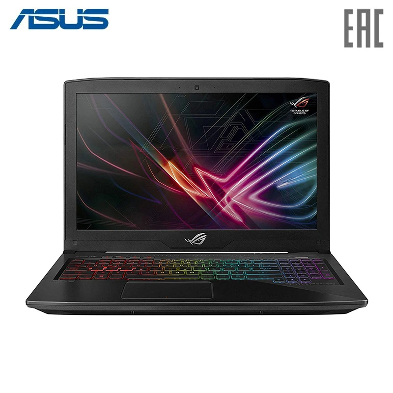 

Ноутбук ASUS ROG GL503GE Intel i5 8300H/8Gb/1Tb+256Gb SSD/NO ODD/15.6" FHD/NVIDIA GeForce GTX 1050Ti 4Gb/Camera/Wi-Fi/Windows 10/Polycarbonate Black (90NR0081-M05460)
