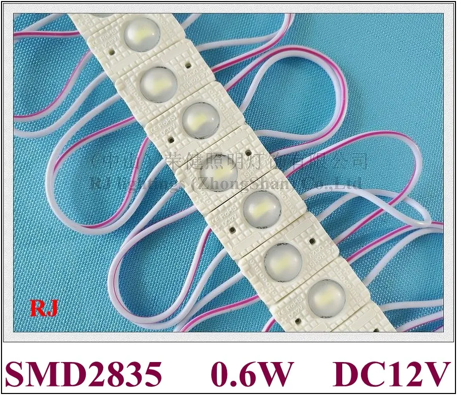 

injection LED module lamp light for sign channel letter with lens pixel module DC12V 1led 0.6W SMD2835 25mm*15mm*6mm