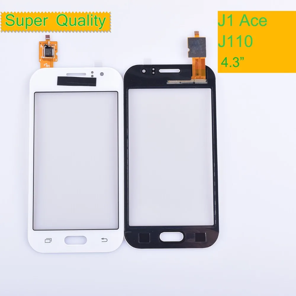 10 шт./лот для Samsung GALAXY J1 Ace J110 J110M J110L сенсорная панель сенсорного экрана дигитайзер