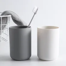 Tasses de rinçage multifonctions de qualité alimentaire, accessoires pour les boissons de la maison, tasse de lavage de la bouche en plastique, 1 pièce