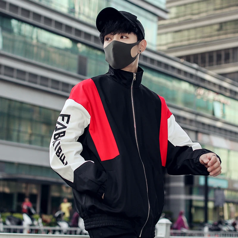 2019 New Fashion Causal coats Male clothes streetwear jacket men Zipper tracksuit Free shipping