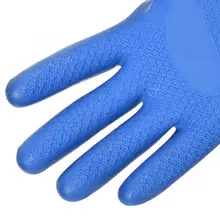 Противоскользящие латексные рабочие перчатки, износостойкие водонепроницаемые защитные перчатки, распродажа