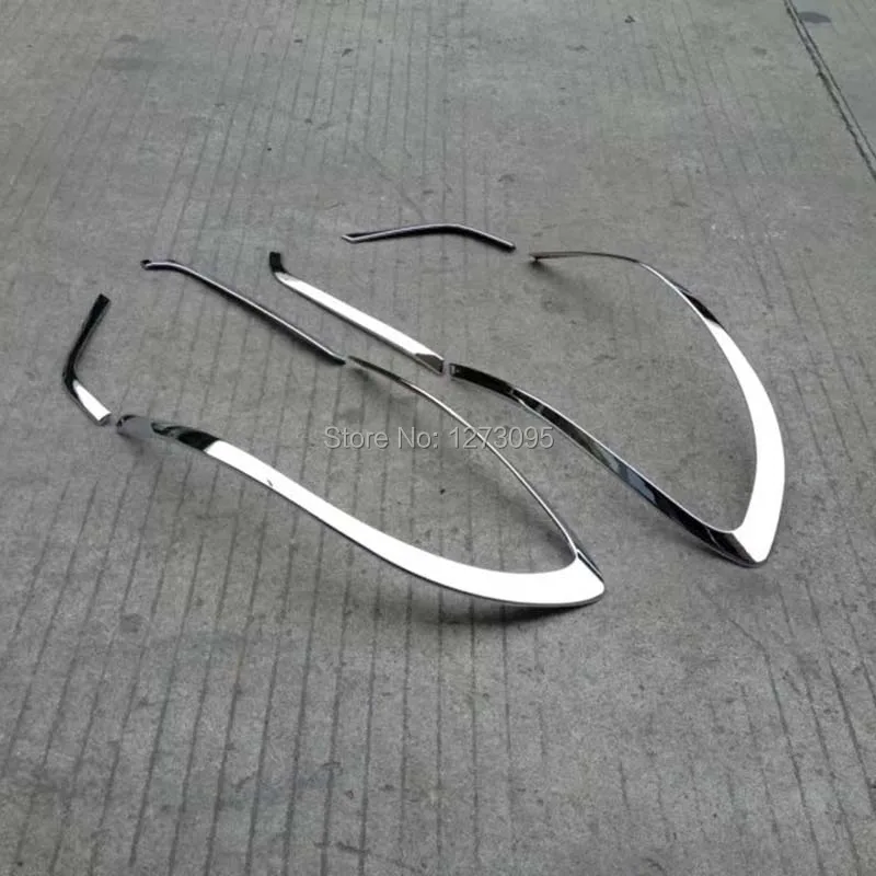 

For Buick Envision 2014-2017 2018 ABS Chrome Rear Head Light Lamp Cover Tail Light Frame Trim Protector Car Styling Accessories